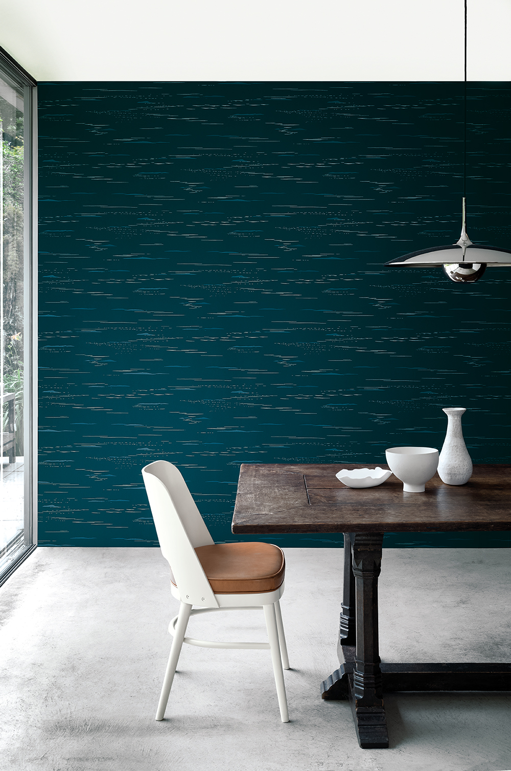 Обои Paint and Paper Library Tresco Archipelago Leading Lights 0393ARLEADI фото в интерьере